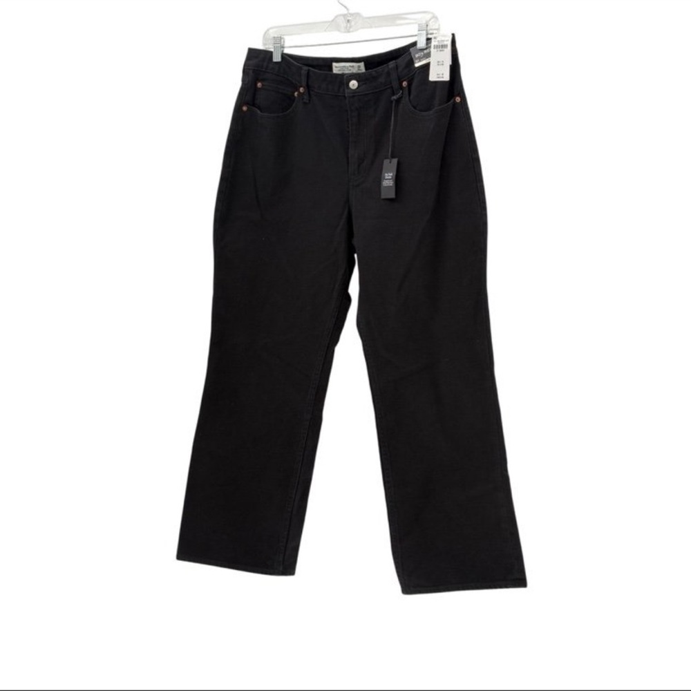 Abercrombie & Fitch curve love Black 90s relax Jean